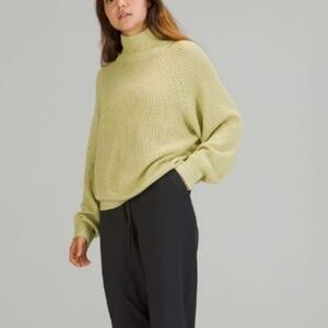 Lululemon ribbed turtleneck sweater